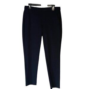 Liverpool Womens Black Textured Dress Pants Size 8 29 Business Professional